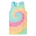thumbnail image 5 of Yellow Rooster Cotton Tank Top Tie-Dye Sleeveless Shirt for Sports, Gym, Fitness Multi Color Small, 5 of 6