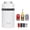 White, variant on DUALIE Tracker Drink Cooler - Game Score Counter and 3 in 1 Insulated Can Cooler - Universal Size for 12 oz Cans, Slim Cans, and Bottles - Black