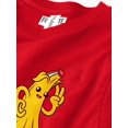thumbnail image 3 of FORTNITE Peely Peace Boy's Premium Solid Crew Tee, Red, Youth X-Large, 3 of 3