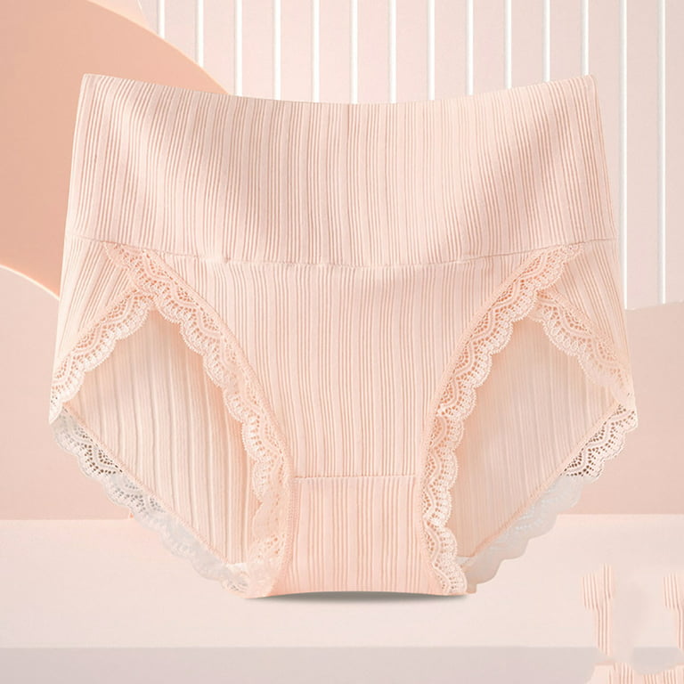 Aayomet Women'S Panties Women's Cotton Bikini Brief Underwear,  Multipacks,Beige XL