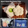 thumbnail image 3 of Esponja de lufa egipcia Loofah Travel Flower YOTDHUO (paquete de 2), 3 of 6