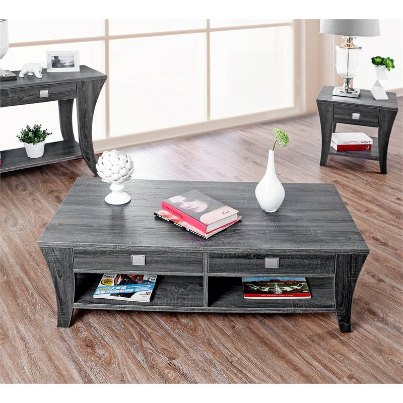 Furniture Of America Ami Transitional Wood Coffee Table In Gray Com - Gray Wood Coffee Table With Storage Furniture Of America Ami Transitional Wood Coffee Table In Gray Com - Gray Wood Coffee Table With Storage