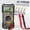 Black, variant on ANENG SZ304 Red Multifunction 1999 Counts Digital Multimeter True RMS Handheld High Precision Tester Measures Voltage Current Resistance Capacitance Frequency Diode with Test Leads