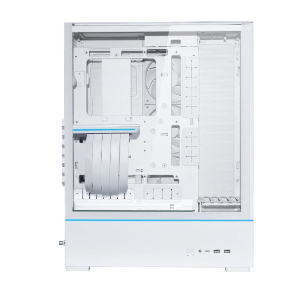 Lian Li SUP01W.US SUP 01 Stand-Up Platform ATX Case White