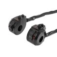 thumbnail image 3 of xinxixnxx 1 Pair Motorcycle Handlebar Switch Motorbike Warning Light Control Button Replacement Lighting Spare Part Accessories, 3 of 6