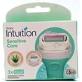 thumbnail image 2 of Schick Intuition Sensitive Care Refill Blade Cartridges, 3 ct, 2 of 5