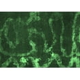 thumbnail image 1 of Ahgly Company Indoor Rectangle Oriental Emerald Green Modern Area Rugs, 4' x 6', 1 of 4