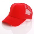 thumbnail image 1 of Custom Logo!Baseball Cap Print Free 46 Colors Summer Adult Child Personality Trucker Hat Polyester Gorros Blank Mesh Cap UnisesNo logo&Adult Gao Jinjia LED, 1 of 2