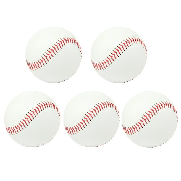 5 pelotas de béisbol n.° 9 para entrenamiento, para niños y adolescentes, profesionales y oficiales, para práctica y competición.