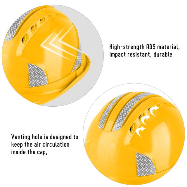 Construction Site Helmet, Worker Helmet, Fashionable Stable Compact Repairer for Welder Worker Electrician