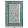 thumbnail image 3 of Casavani Flat Weave Living Room Area Carpet, Green 4x12 feet, 3 of 6