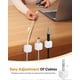 thumbnail image 4 of 6 Pack Magnetic Cable Clips+2 Sheets (20 Lables) Cute Self-Adhesive Sticker, 4 of 5