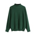 thumbnail image 3 of Qertyioot Chandails Tricotés pour Femmes, Haut Tricoté Ample à Manches Longues et Col Rond pour Femmes, 3 of 5