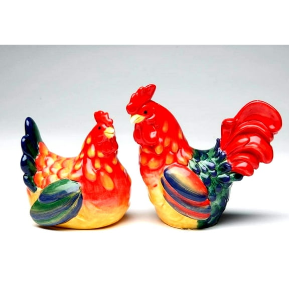 Rooster Couple  Salt & Pepper Shaker