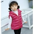 thumbnail image 5 of Kids Boys Puffer Vest Hooded Sleeveless Jacket Lightweight Girls' Outerwear Jackets & Coats Girls Winter Clothes Clothes for Girls 8-10 Years, 5 of 5