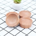 thumbnail image 1 of OUNONA 4Ud Platos Chocolate Para Salsa De Madera Premium Uso En Cocina Hogar Y Exteriores, 1 of 6