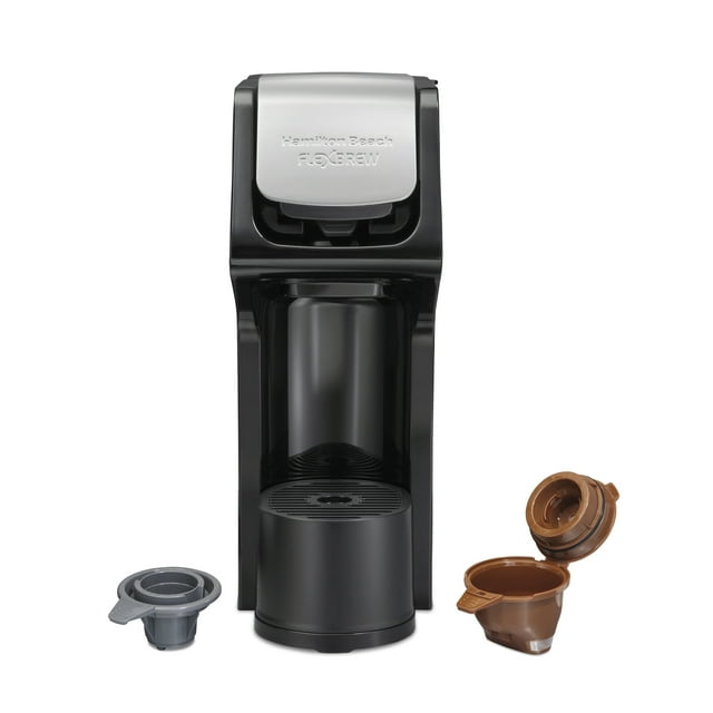 Hamilton Beach FlexBrew Single-Serve Coffee Maker, Capacitive-Touch Controls, 49900