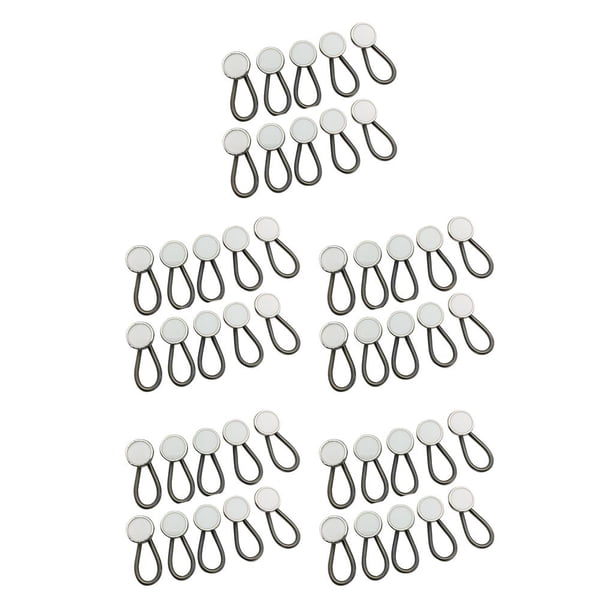 Injueey 1 Bag Shirt Collar Extender Non-irritating Buckle Inlaid Durable Fabric Simple Crystal Use Waist Kirste Replace Elastic Rope Type2 NO2 Injueey CBP374422
