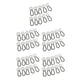 thumbnail image 1 of Injueey 1 Bag Shirt Collar Extender Non-irritating Buckle Inlaid Durable Fabric Simple Crystal Use Waist Kirste Replace Elastic Rope Type2 NO2 Injueey CBP374422, 1 of 4