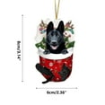 thumbnail image 2 of Zatoumnr Christmas Tree Decorations for Dog Lovers, Novelty Stockings Themed Ornaments, Perfect Gift Christmas Holiday Gifts Decorations Party Holiday Supplies, 2 of 6