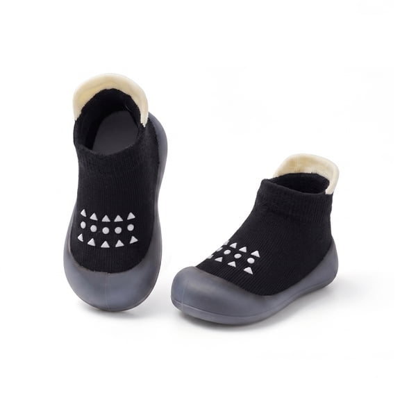 Baby Sock Shoes Baby Walking Shoes Infant Non-Slip Breathable Slippers with Soft Rubber Sole Baby Boys Girls Sneakers