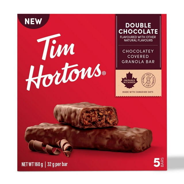 Tim Hortons Granola Bar Double Chocolate