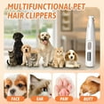 thumbnail image 3 of FACEGA Pet Micro Precision Trimmer, Upgraded Rechargeable Low Noise Cordless Dog Paw Trimmer with LED Light, Multifunctional Pet Hair Clippers for Paws, Eyes, Ears, Face, Rump, 3 of 4