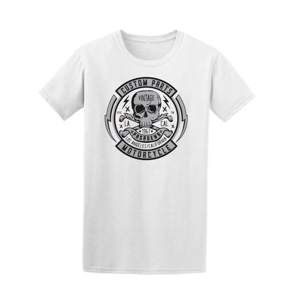 Custom Parts Motorcycle Tee Men's -Image by Shutterstock