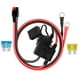 thumbnail image 1 of Portafusibles doble positivo 10AWG cable con fusibles adicionales 15A 20A 60cm de largo, 1 of 9