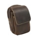 thumbnail image 5 of Riñonera con cinturón para teléfono, riñonera con lazo, bolsa de transporte informal deportiva, elegante bolsa para teléfono, riñonera para hombre Café, 5 of 8
