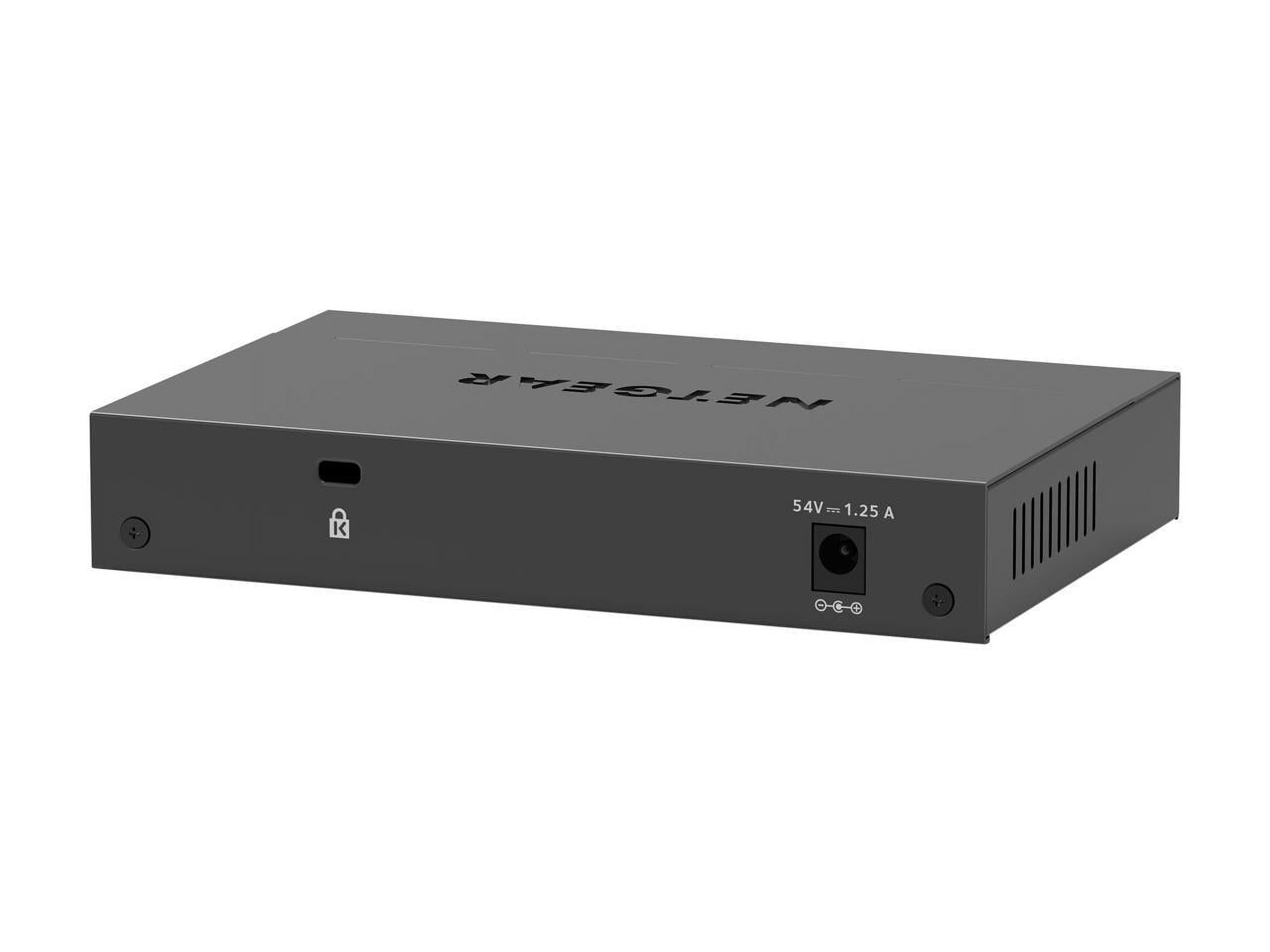 Netgear 5-Port Gigabit Ethernet SOHO Smart Managed Plus PoE Switch with 4-Port PoE+