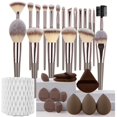 thumbnail image 1 of 3-20PCS Makeup Brushes Set Eyeshadow Fluffy Foundation Concealer Blush Highlighter Storage Box Female Cosmetics Beauty Tools,makeup brush set, 1 of 27