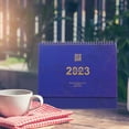 thumbnail image 3 of Miangastore Decorative Standing Calendar Navy Paper Simple Home Supply 1Pack, 3 of 9
