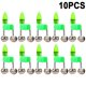 thumbnail image 5 of 10 Uds. Alarma Clip Punta Varilla Con Campanas Gemelas Alerta Cebo Pesca Accesorios, 5 of 8