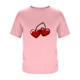 thumbnail image 4 of Wavsuf Graphic T Shirts Men Tees Short Sleeve Round Neck T Shirt Pink Size 2XL, 4 of 5