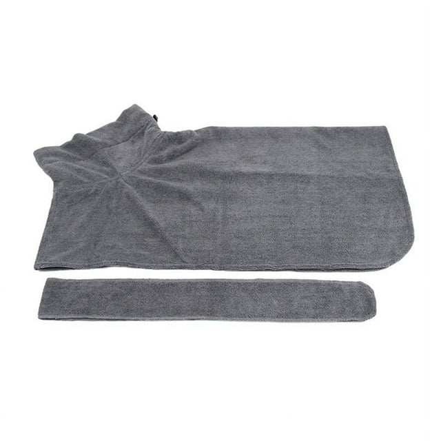 Dog Cat Bathrobe Warm Towel Clothes Super Absorbent Pet Drying Towel Hood Bath