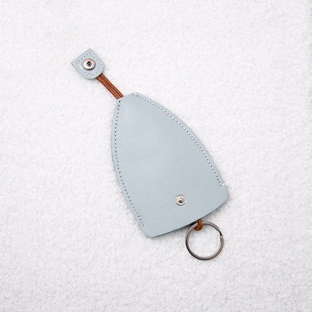Estuche para llaves extraíble con dibujos animados de corazón de niña, funda protectora creativa de cuero PU para llave de coche, universal