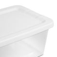 thumbnail image 4 of STERILITE 6-Quart Storage Bin Shoe Box - Clear 4 pack, 4 of 9
