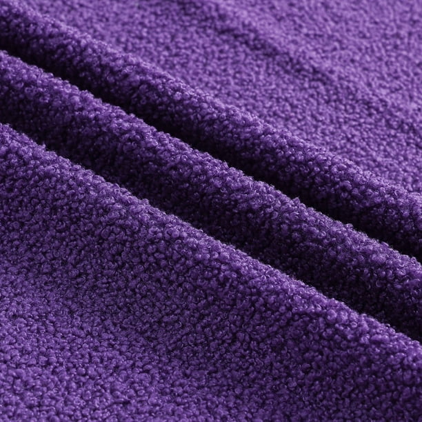 XmhyTop-A Tela de felpa, tela de piel sintética, suministros de costura para manualidades, material de poliéster suave de 1 yarda para manualidades, ropa y decoración del hogar, F96