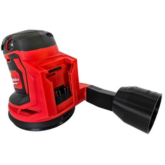 Sander Vacuum Adapter for MILWAUKEE Sanders - Shop Vac Attachment Reducer for Dust Collection Hose by 1058Designs (2-1/2")