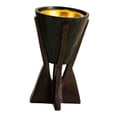 thumbnail image 3 of Quemador de incienso con cenicero, soporte de incienso de resina de estilo nórdico moderno para decoración del hogar. Negro, 3 of 9