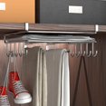 thumbnail image 4 of Multifunctional Cabinet Hanging Kitchen Rack Chopping Board Cabinet Hanger Wall Hanging Storage Wine Glass Pot Cover Rack 25cm large silver, 4 of 6