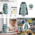 thumbnail image 6 of Bulopur Lemon Capybara Print Kids Backpack Set 4 Pcs Durable Lightweight Kids School Bag with Pencil Case and Water Bottle Cover for Summer Theme Kids, 6 of 7