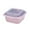 💖 pink_New#732, variant on Blaxill Double Layer Drainage Basket | Vegetable Fruit Washing Storage Bin with Lid | Plastic Kitchen Organizer | Fine Mesh Inner Basket | Multipurpose Refrigerator | 1 Piece