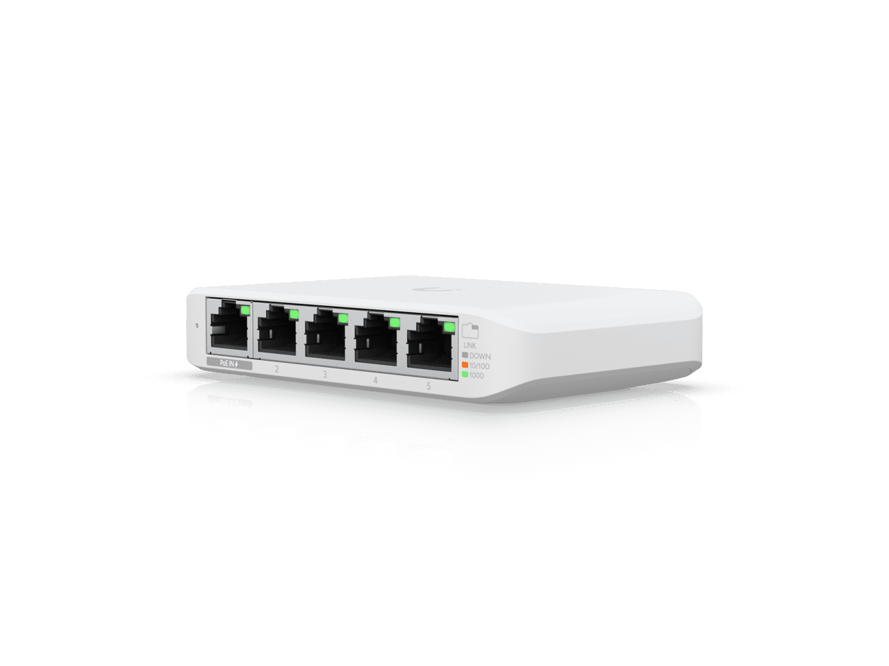 Ubiquiti Networks UniFi USW-Flex-Mini Managed 5-Port Gigabit Switch with USB-C Power Adapter