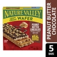 thumbnail image 3 of (6 pack) Nature Valley Crispy Creamy Wafer Bar, Peanut Butter Chocolate, 4g Protein, 5 Bars, 6.5 oz, 3 of 12