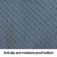thumbnail image 5 of Cama para perros mediana y relajante, sofá cama para perros y gatos medianos, alfombrillas de felpa mullidas para perros, protector de muebles con funda lavable, 5 of 6