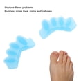 thumbnail image 3 of 8PCS Toe Spacer Silicone Multiple Functions Overlapping Toes Straightener Bunion Corrector for Women Men, 3 of 8