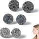 thumbnail image 1 of Pendientes de germanio linfático magnetizados Atheniz, pendientes magnéticos linfáticos Amo'thea, 8 mm, plata, código de producto 73737, 8 mm, plata, 1 of 5