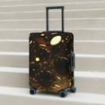 thumbnail image 6 of Yiaed Classical Golden Casino Print Travel Luggage Cover Suitcase Protector Covers Elastic Luggage Anti-scratch(No luggage included）-Small, 6 of 7